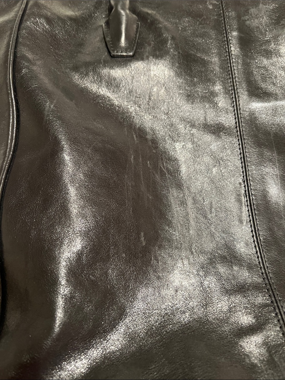 Italian Leather Tote - Picture 9 of 9